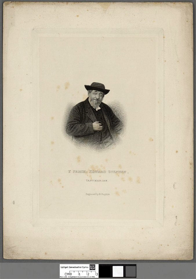 Portrait of Y Parch- Edward Stephen, Tanymarian (4672027)