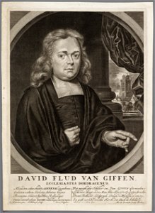 Portret van David Flud van Giffen, objectnr A 19882