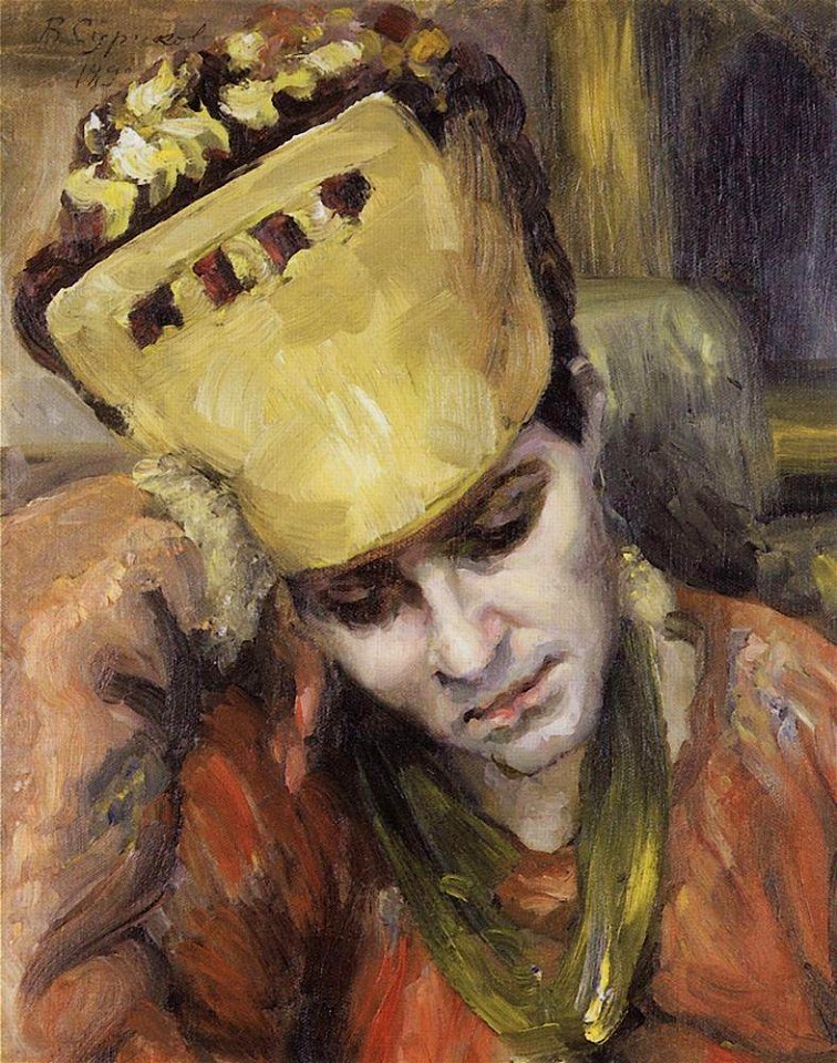 Portrait-of-young-woman-with-kokoshnik-1892