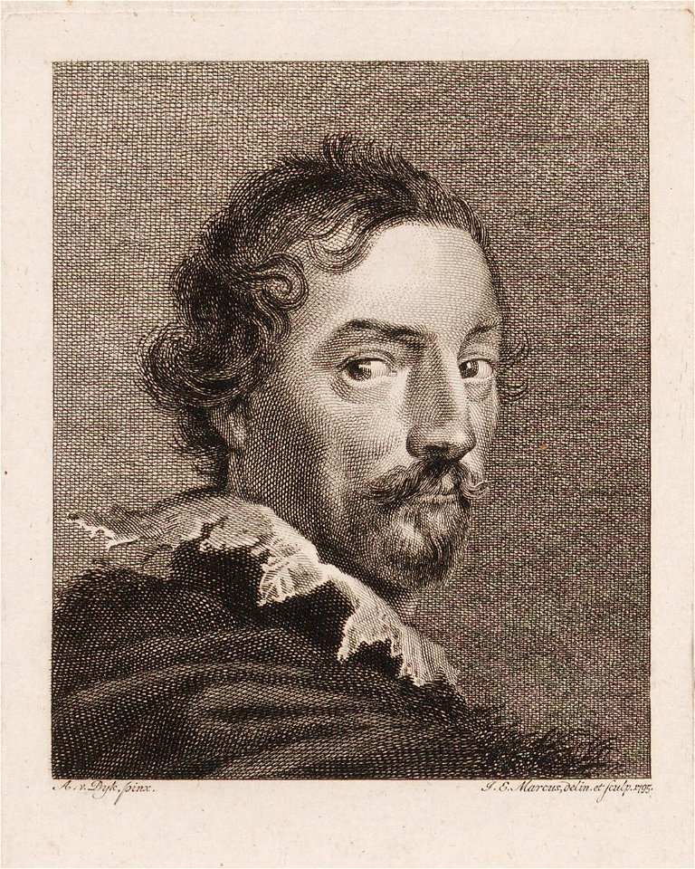 Portret van de konstschilder van Euchtelen, objectnr A 16603