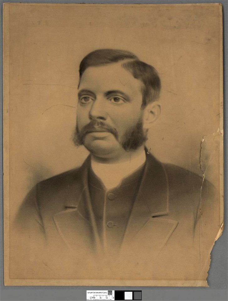 Portrait of Y Parch. Hopcyn Howe, Llangammarch (4670911)