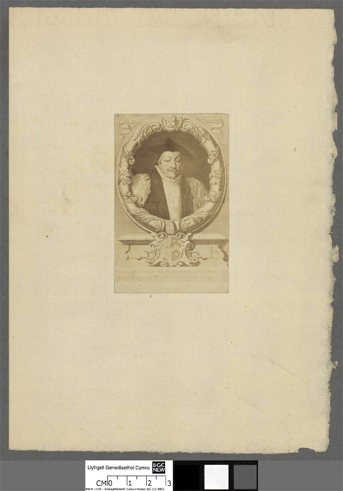 Portrait of Wilhelmus Laud, Archiepiscopus Cantuariensis (4672947)