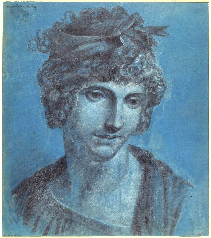 Portrait présumé de Marie-Olympe Aubry de Gouges