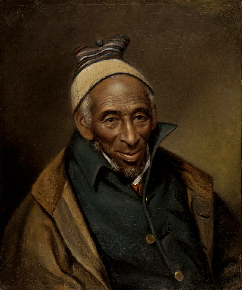 Portrait of Yarrow Mamout (Muhammad Yaro), 1819. Charles Willson Peale