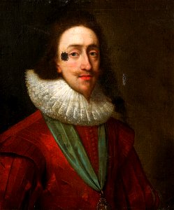 Portrait officiel de Charles 1er d'Angleterre peint par Daniel Mytens