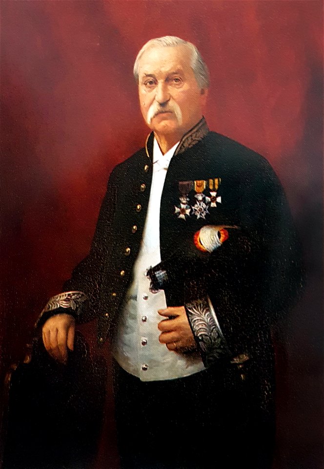 Portret G Franquinet (H Goovaerts, ca 1900)