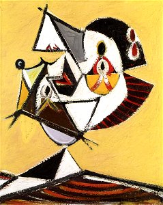 Portrait. Arshile Gorky. Free illustration for personal and commercial use.