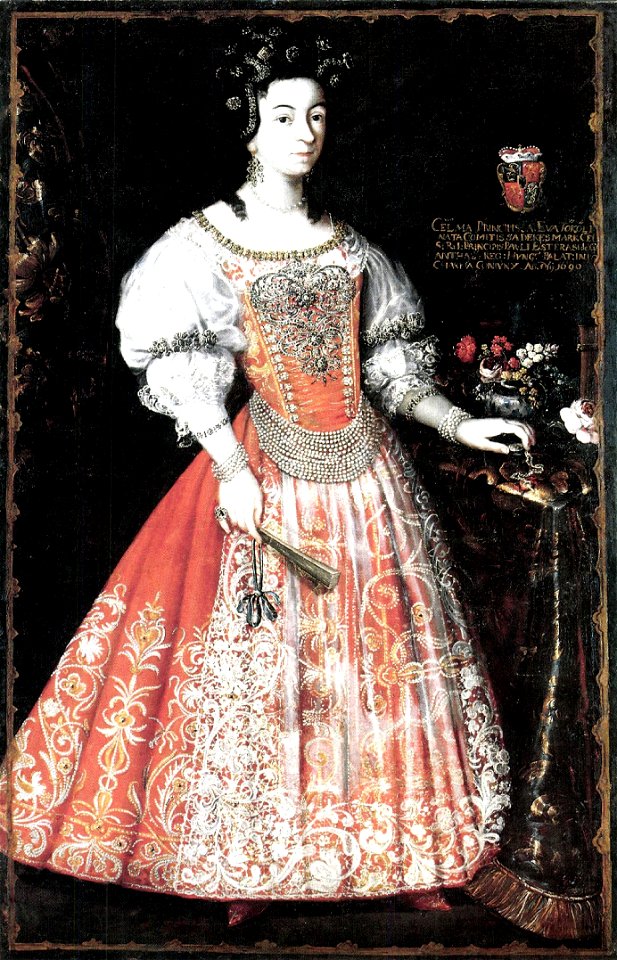 Portrait of Éva Thököly 1690