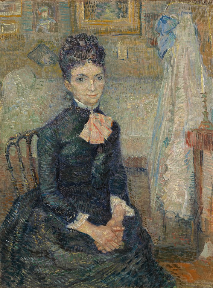Portret van Léonie Rose Charbuy-Davy - s0165V1962 - Van Gogh Museum
