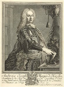 Portret van Ambroise-Joseph, marquis de Herzelles