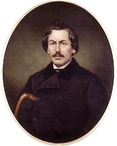 Portret van Alexander Ver Huell (1895), door B.L. Hendriks
