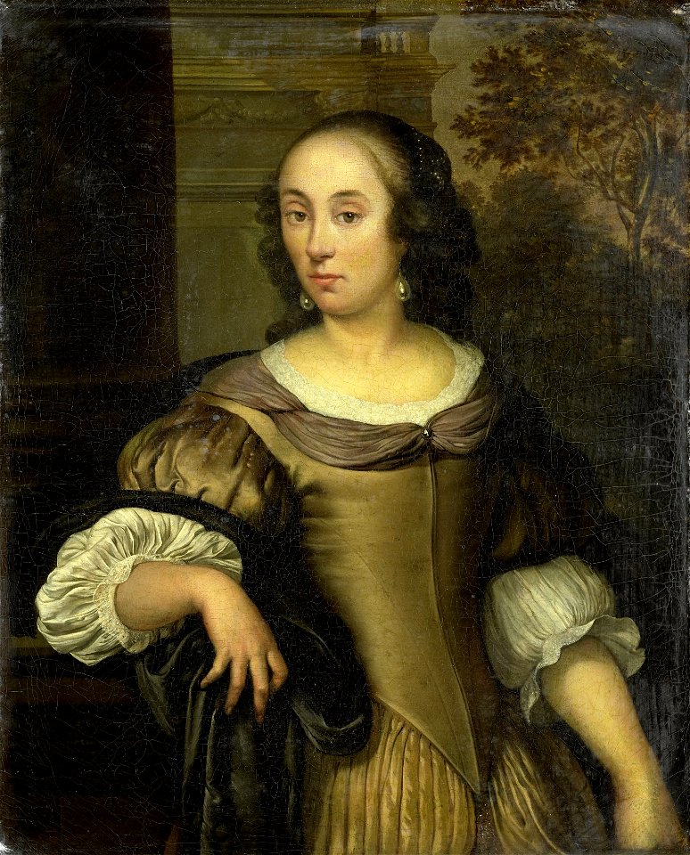 Portret van een jonge vrouw Rijksmuseum SK-A-1913