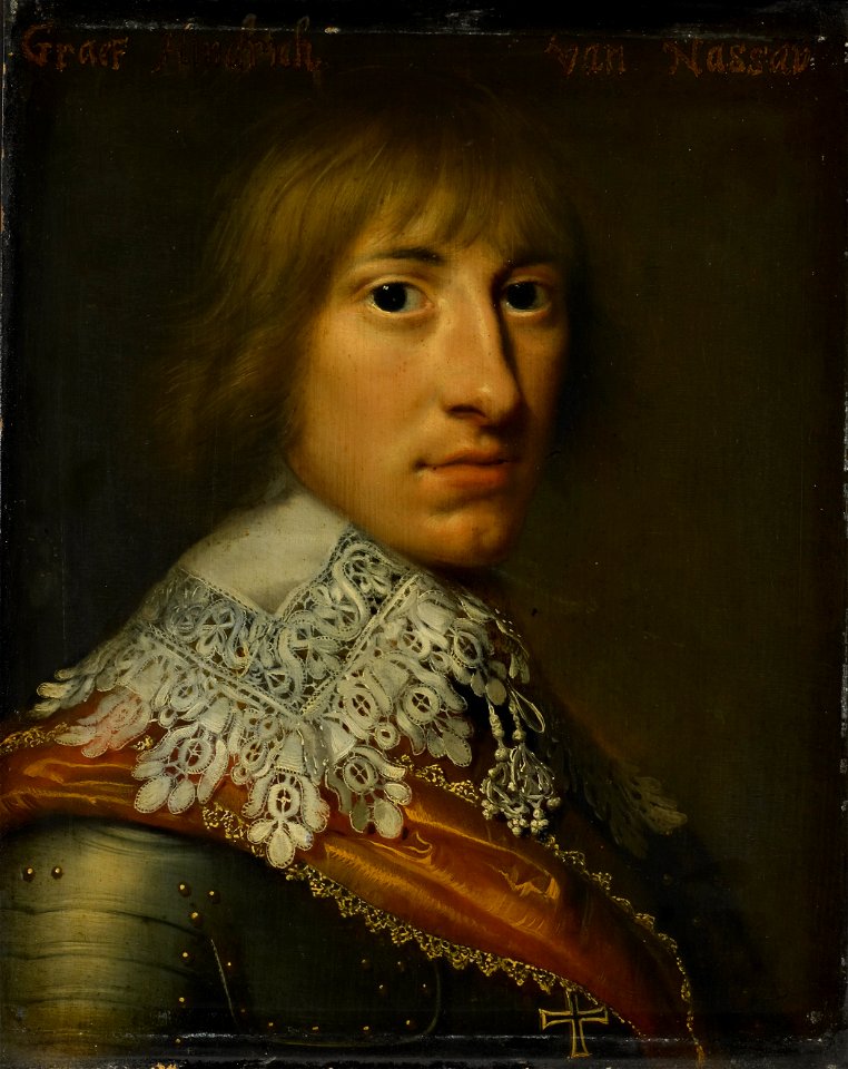 Portret van Hendrik Casimir I (1612-40), graaf van Nassau-Dietz Rijksmuseum SK-A-533 (2)