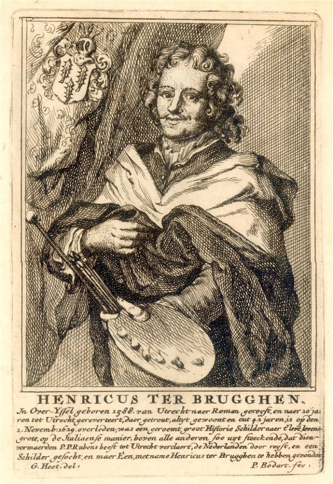 Portret van Hendrik ter Brugghen (1588-1629)