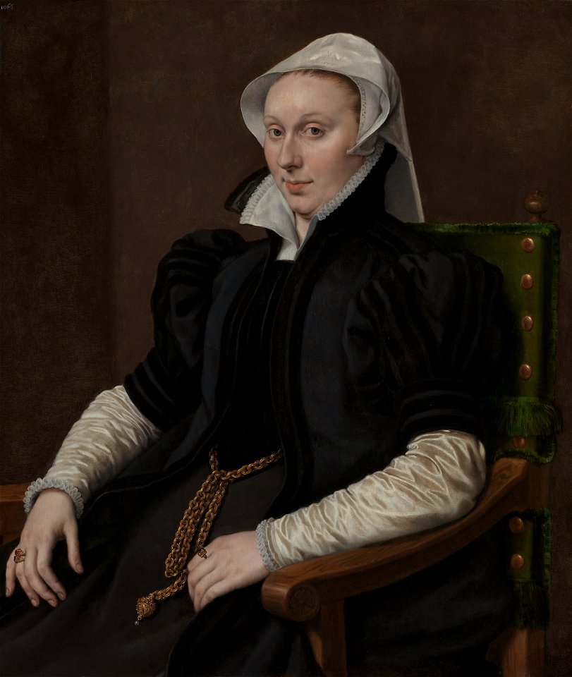 Portretten van Sir Thomas Gresham en Anne Fernely Rijksmuseum SK-A-3119