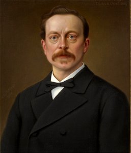Portret van J.J.A.L. Beuns door H.A. Pothast (1884)