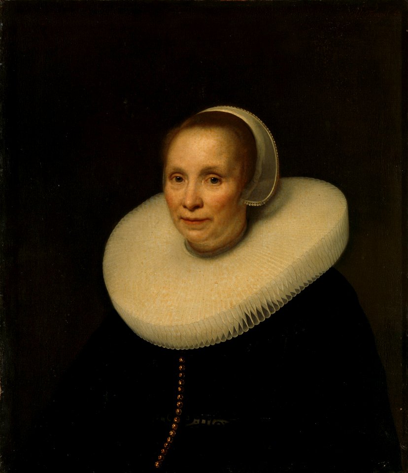 Portret van een vrouw Rijksmuseum SK-C-241