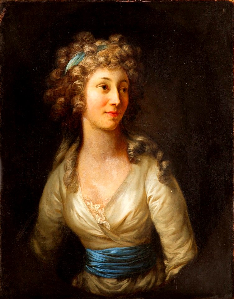 Portret księżnej kurlandzkiej Anny Charlotte Doroty