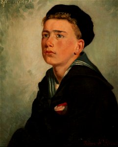 Porträtt - Sjöhistoriska museet - O 11963