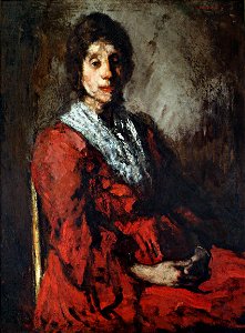 Portret van Malvina, Jakob Smits, Jakob Smits Museum, 0486