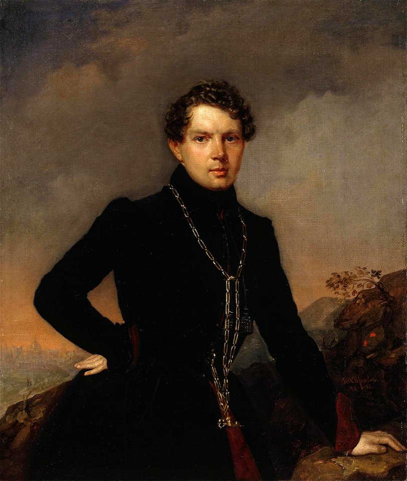 Portret pisatelya A. N. Muraveva (1838)