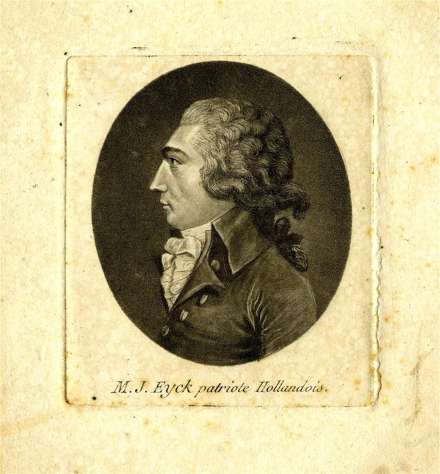 Portret van Maurits Jacob Eyck (1764-1853)
