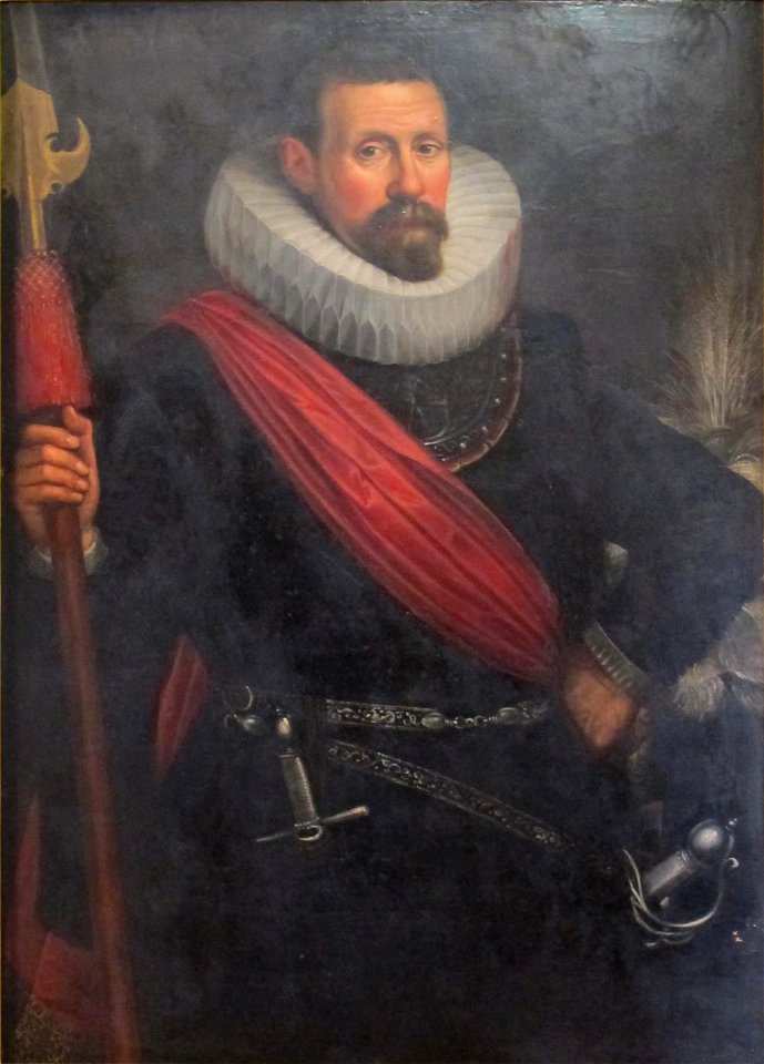 Portret van Rombout de Grauw, deken en onderhoofdman van het Hellebaardiersgilde