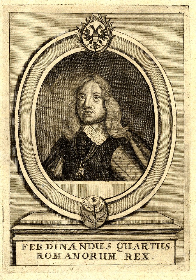 Porträt Ferdinand IV röm König ubs G 0767 II