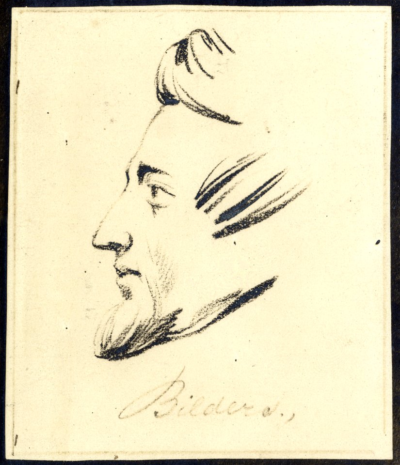 Portret van J.W. Bilders (1811-1890) door Pieter van Loon