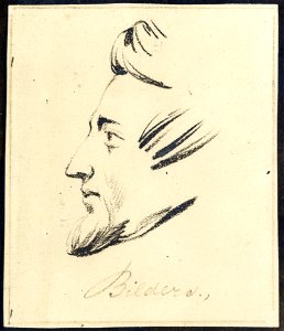 Portret van J.W. Bilders (1811-1890) door Pieter van Loon