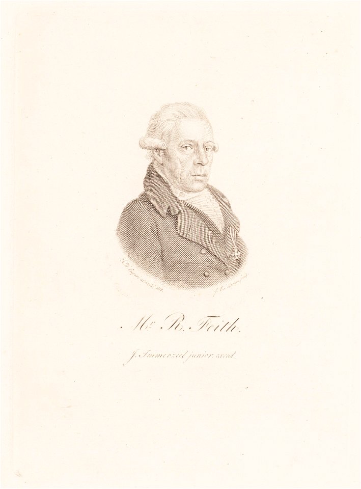 Portret van Mr. R. Feith, objectnr A 16735