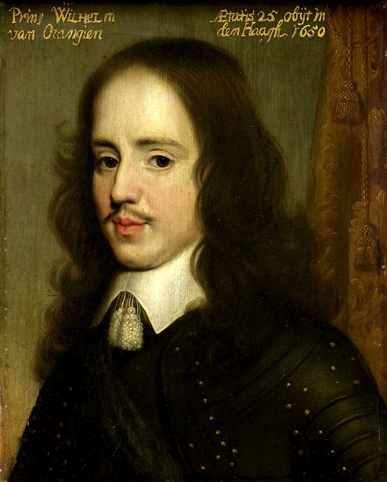 Portret van Willem II (1626-50), prins van Oranje, SK-A-520