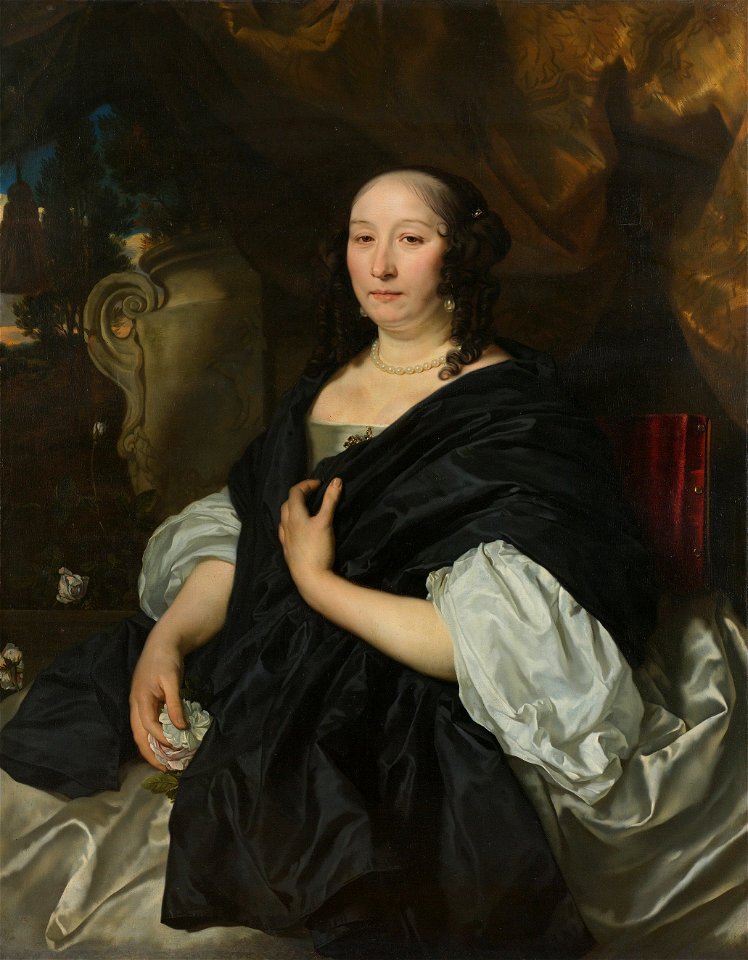 Portret van Catharina van der Voort Rijksmuseum SK-A-2244
