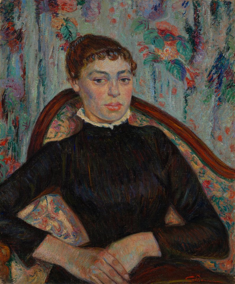 Portret van een jonge vrouw - s0227V1962 - Van Gogh Museum