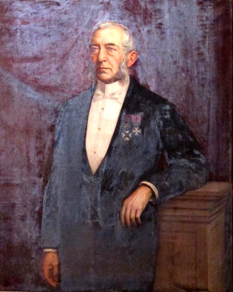 Portret van Frans Xavier De Pauw (1814-1890), provinciaal raadslid, lid van de Gemeenteraad van de stad Mechelen