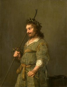 Portret van een man, gekleed als herder Rijksmuseum SK-A-2135