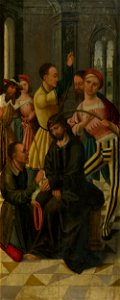 Porýnsky maliar z 1. štvrtiny 16. storočia - The Crowning with Thorns - O 4200 - Slovak National Gallery