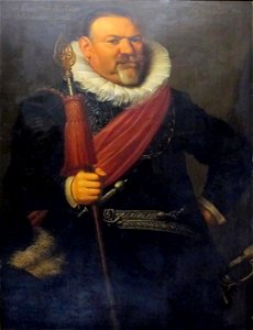 Portret van Jacobus Coop, onderhoofdman van het Hellebaardiersgilde