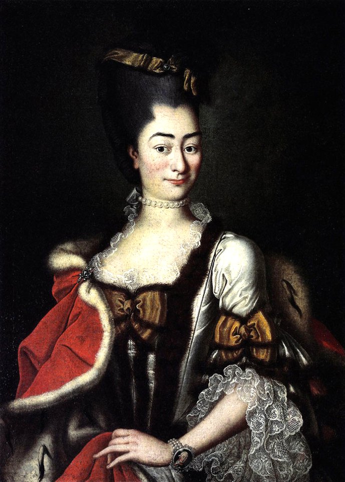 Porträt der Prinzessin Wilhelmina von Schwarzburg-Rudolstadt