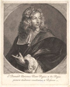 Portret van Samuel-Jacques Bernard, Paul van Somer (II), 1670 - 1697