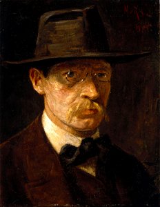 Portret van een man (1905) van Martinus van Regteren Altena