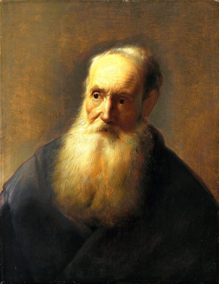 Possibly after Jan Lievens - Phiz of an old man - 001