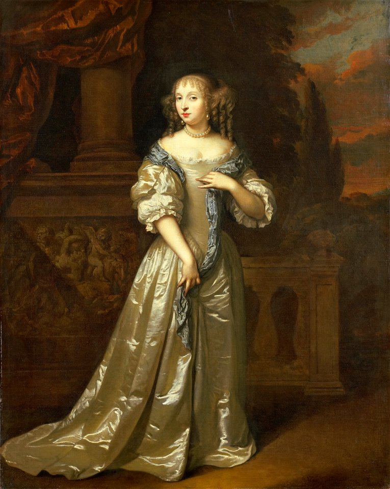 Portret van Lady Philippina Staunton, echtgenote van Roelof van Arkel, heer van Burgst Rijksmuseum SK-C-1611