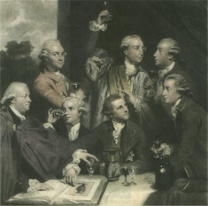Porträt der Society of Dilettanti