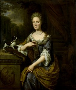 Portret van een vrouw Rijksmuseum SK-A-1415