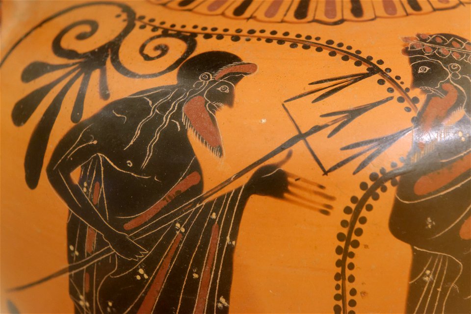 Poseidon Dionysos Zeus neck-amphora Nationalmuseet n2