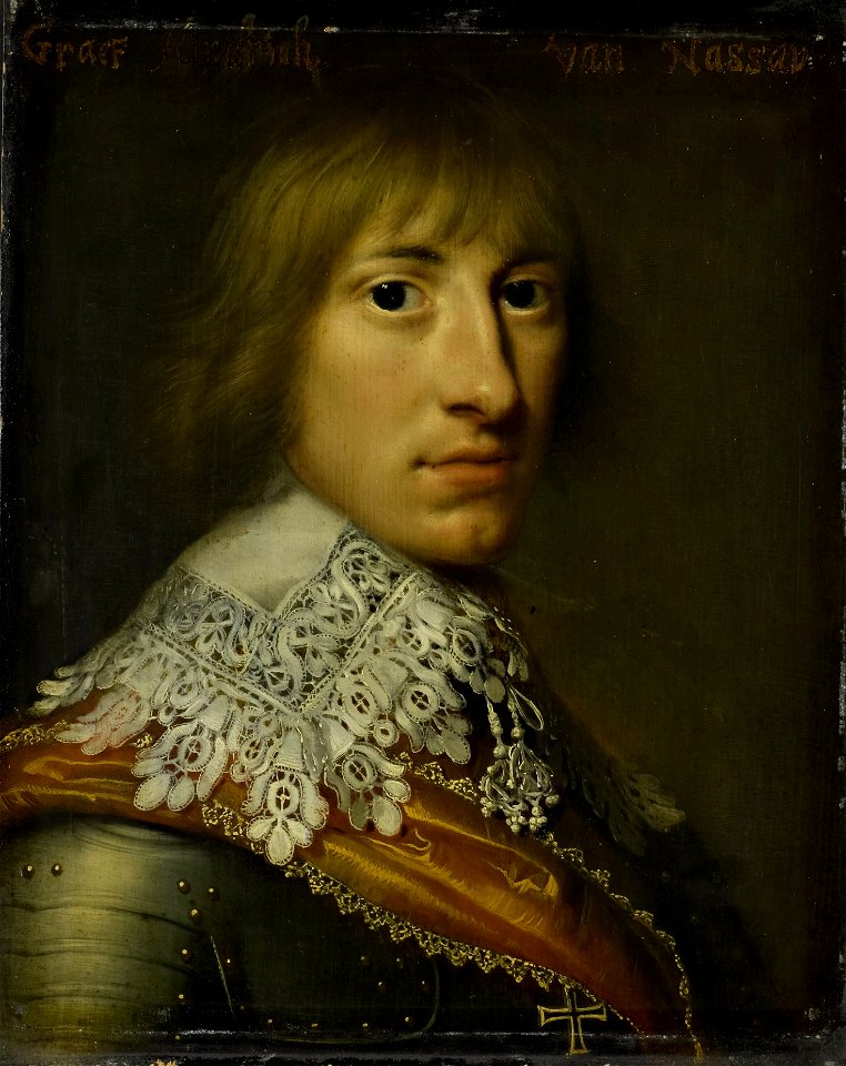 Portret van Hendrik Casimir I (1612-40), graaf van Nassau-Dietz Rijksmuseum SK-A-533