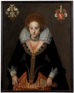 Portret van Susanna van Meckema