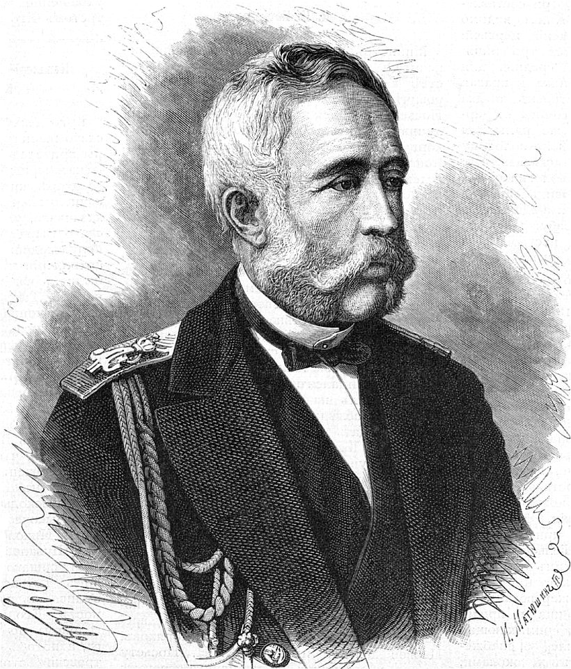 Posiet Konstantin (1819-1899) ris.Petr Matiuschin