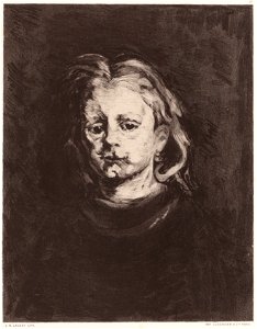 Portret van een kind, objectnr A 15584